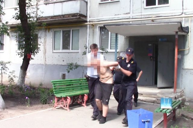 В Оренбурге по горячим следам задержали убийцу-рецидивиста.