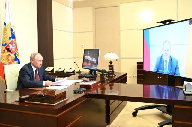 Путин и Мельниченко обсудили реализацию инвестпроектов в Пензенской области