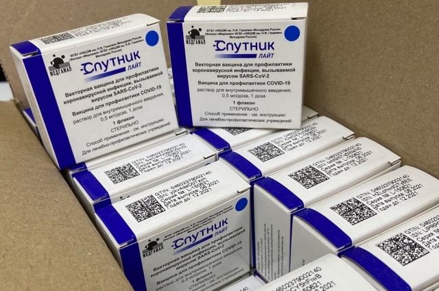 В Ульяновскую область доставили вторую партию вакцины «Спутник Лайт»