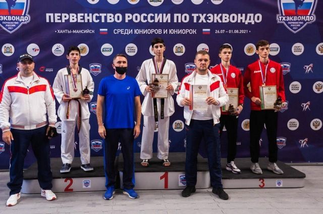 Тхэквондисты из Краснодарского края завоевали 5 медалей первенства России