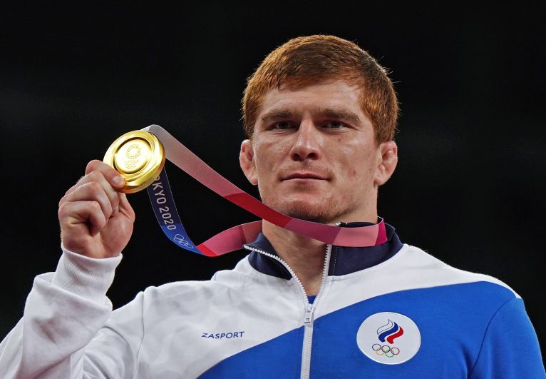 Муса Евлоев выиграл золотую медаль в греко-римской борьбе в весовой категории до 97 кг на Олимпийских играх в Токио