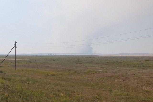 Работу детского лагеря приостановили из-за пожара в Челябинской области