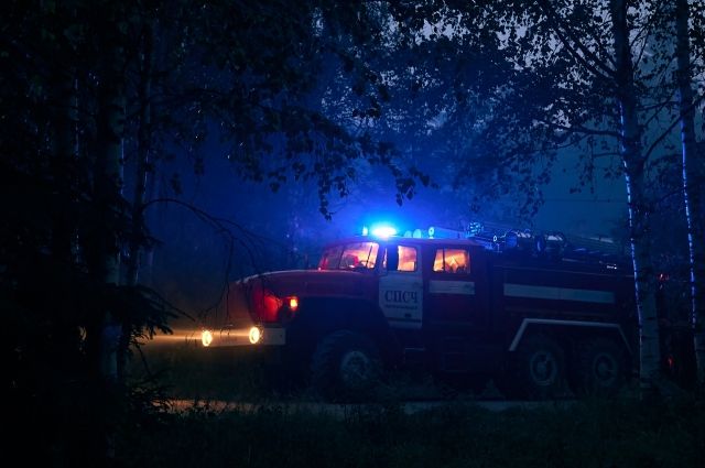 В Инзенском районе при пожаре в собственном доме погибла пенсионерка