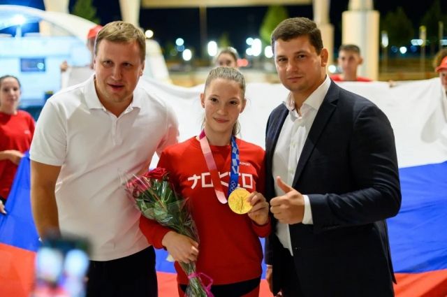 В Ростове-на-Дону встретили самую юную донскую чемпионку Олимпиады