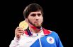 Российский спортсмен Заур Угуев, завоевавший золотую медаль на соревнованиях по вольной борьбе среди мужчин в весовой категории до 57 кг на XXXII Олимпийских играх в Токио