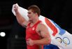 Муса Евлоев, завоевавший золотую медаль на соревнованиях по греко-римской борьбе среди мужчин в весовой категории до 97 кг (3 августа)
