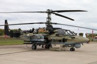 Российский разведывательно-ударный вертолёт Ка-52 «Аллигатор».