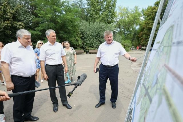 Володин предложил соединить Детский парк с пешеходным кольцом в Саратове