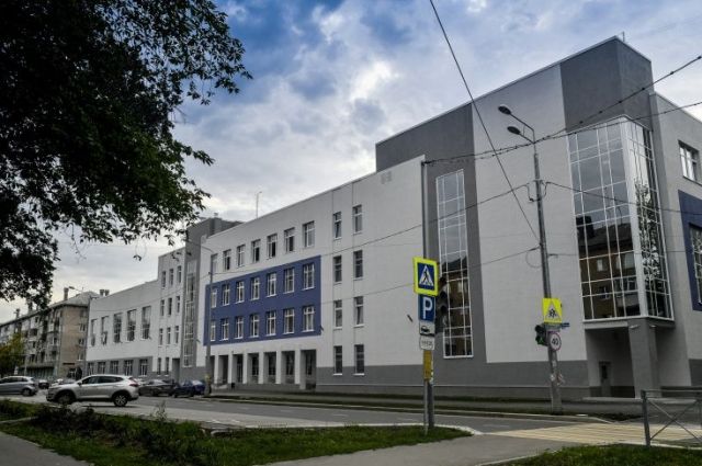 Новое здание на улице Полины Осипенко в Перми.