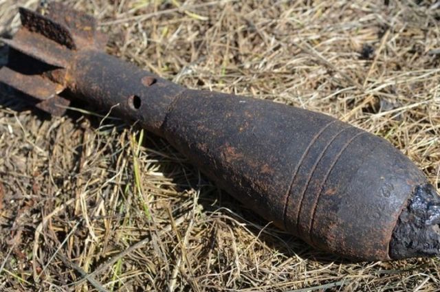 В Карачевском районе была обнаружена минометная мина