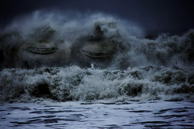 В Крыму двух ростовчанок унесло в море во время шторма