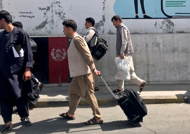 Ситуация у международного аэропорта им. Хамида Карзая в Кабуле