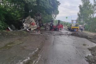 Под Ивано-Франковском в аварии пострадали 6 пожарных.