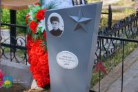 Михаила Морозова похоронили на Центральном кладбище рядом с другими участниками ВОВ.