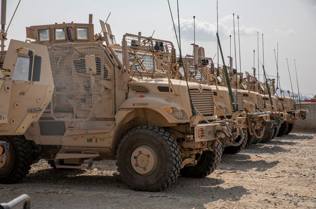 Американские военные готовятся к эвакуации из Афганистана.
