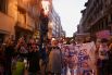 Демонстранты в Барселоне проводят акцию в поддержку афганских женщин и детей после прихода к власти в Афганистане радикального движения «Талибан» (запрещено в РФ)
