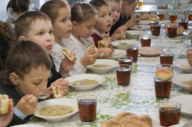 Начальная школа в Петербурге полностью обеспечена горячим питанием