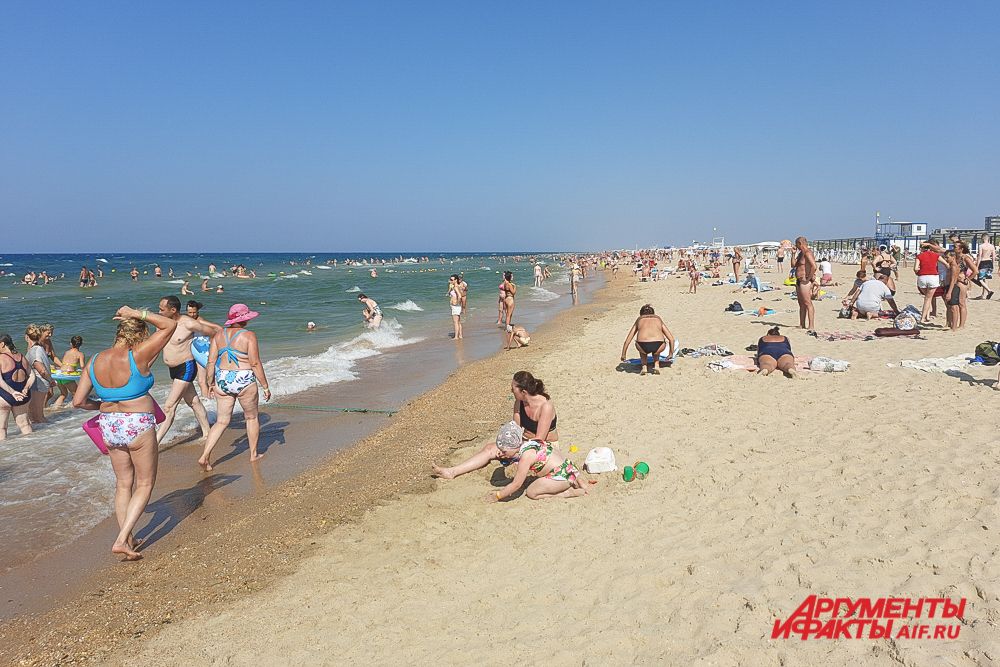 Лето 2021 года в Витязево.