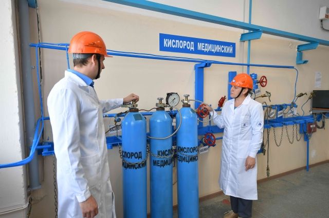 В Ростовской области производят 65 тонн медицинского кислорода в сутки