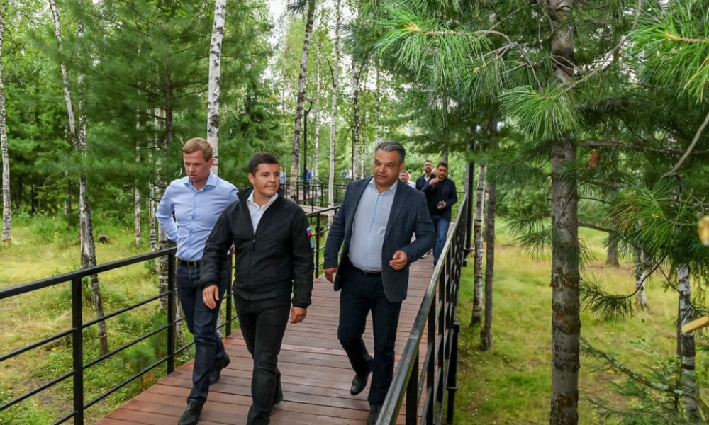 Парк Прибрежный, Тарко-Сале, 2021.