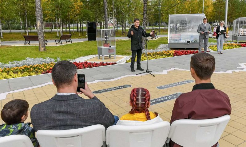 Рабочая поездка губернатора Ямала в Муравленко, 2021.
