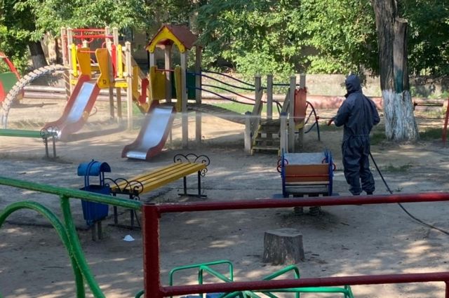 За неделю в Ростовской области продезинфицировали почти 38 тысяч мест