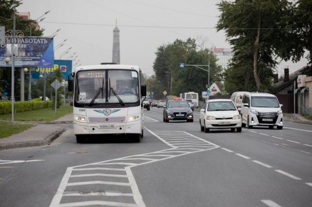 Выделенная полоса появилась на участке ул. Ленина от ул. Пуркаева до ул. Емельянова в начале июня. 