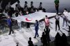 Вынос на стадион паралимпийского флага на церемонии открытия XVI летних Паралимпийских игр