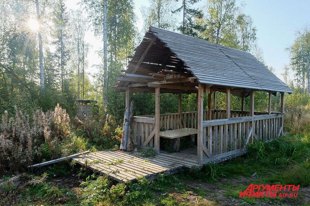 Место приземления космонавтов Беляева и Леонова в Прикамье.