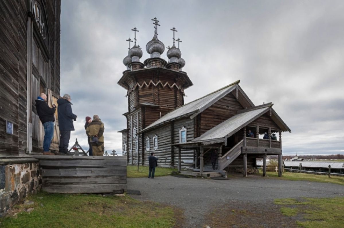 Карелия Церковь Кижского погоста