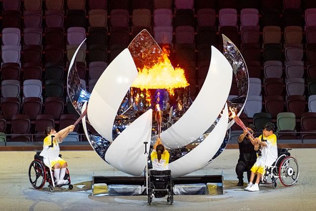Церемония открытия Паралимпийских игр в Токио. Фото: