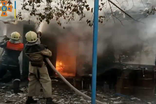 В Сумской области при пожаре в доме сгорела хозяйка