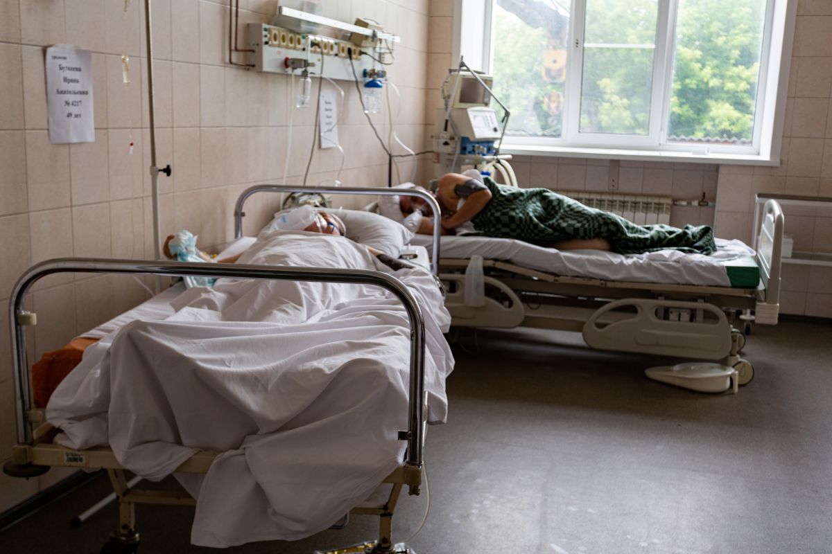 Ковидный госпиталь в Новосибирске 11 больница 2021 год