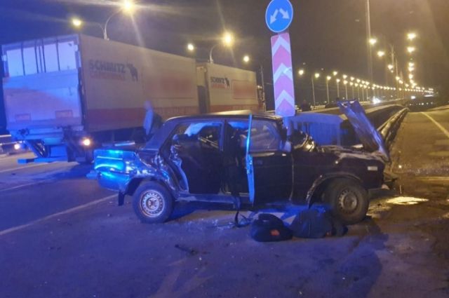 В Архангельске в ДТП на Краснофлотском мосту погибла 36-летняя женщина