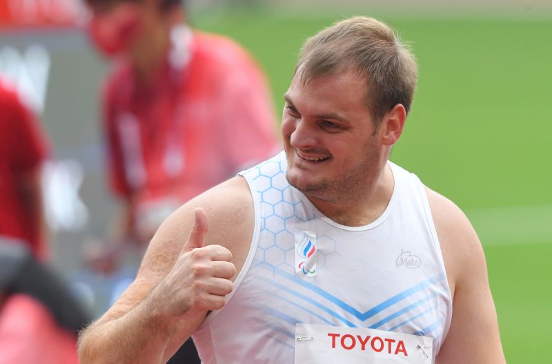 Российский спортсмен Владимир Свиридов завоевал золотую медаль в толкании ядра среди мужчин в классе F36 на соревнованиях по легкой атлетике XVI летних Паралимпийских игр