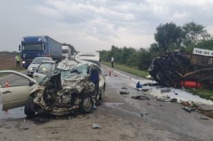 Кадры страшных аварий ужасают дончан.