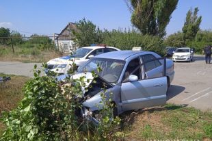 В Запорожской области пьяный водитель сбил полицейского.
