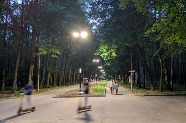Мэрия: Освещение в рязанском ЦПКиО восстановят до конца недели
