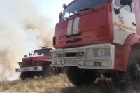 В Бузулукском районе пожарные спасли от огня село Карачево.