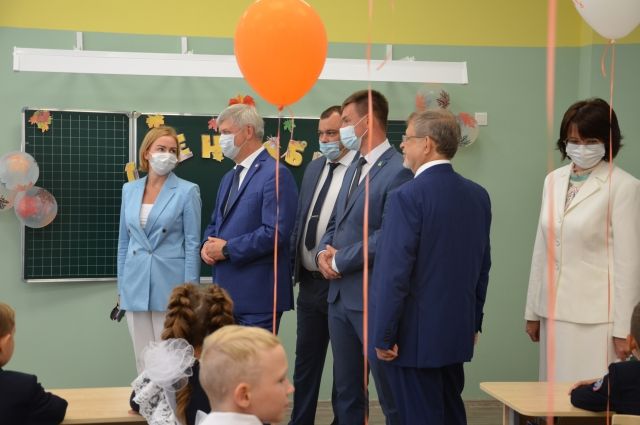 В Новой Усмани новая школа встретила своих первых учеников