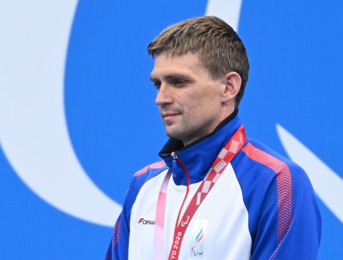 Роман Макаров завоевал бронзовую медаль (плавание, 100 м баттерфляем, S12)