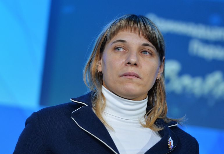 Елена Горлова завоевала бронзовую медаль (лёгкая атлетика, метание клаба, F51). Архивная фотография