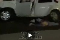 В Оренбурге ночью лоб в лоб столкнулись два автомобиля.