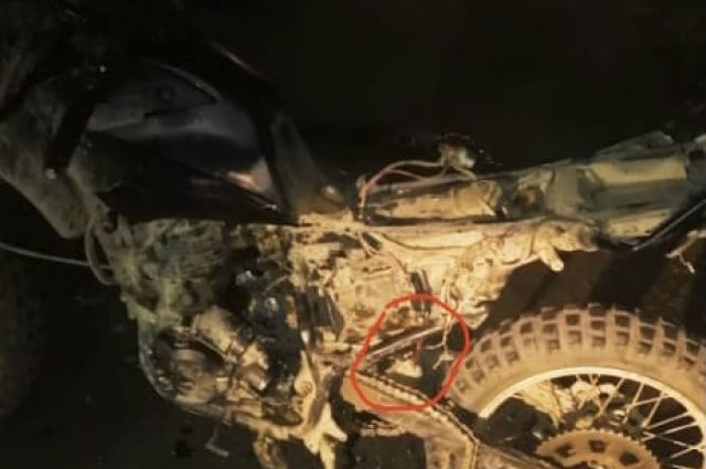 В Хабаровском крае седан сбил мотоциклиста