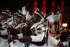Военный оркестр Вооружённых сил Катара на торжественной церемонии закрытия XIV Международного военно-музыкального фестиваля