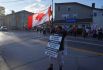 Протестующие в Ньюмаркете (провинция Онтарио)