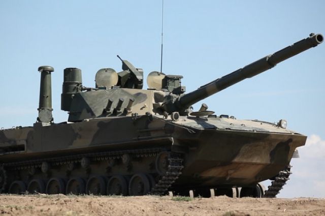 Легкий плавающий танк «Спрут-СДМ1».