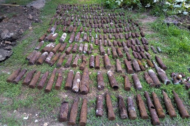 В Краснодарском крае уничтожили более 800 боеприпасов со времен ВОВ