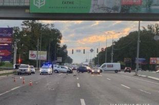 В Киевской области в ДТП попал майор полиции