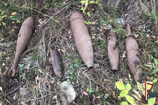 Четыре снаряда и мину обнаружили в пункте приема металлолома в Копейске